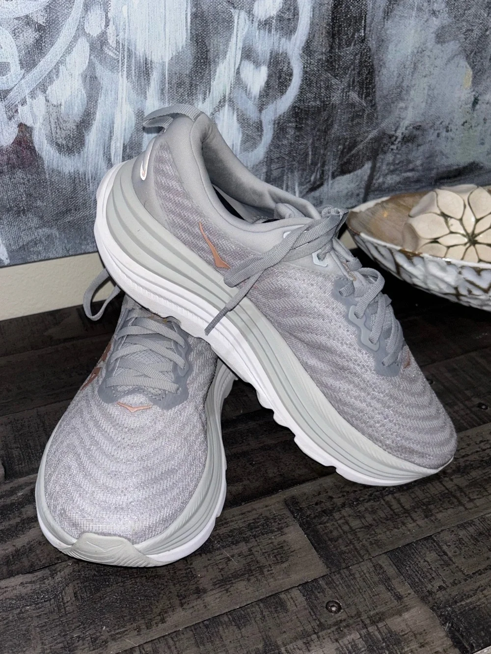 HOKA Gaviota 5 running shoes WOMENS SZ 10.5 wide